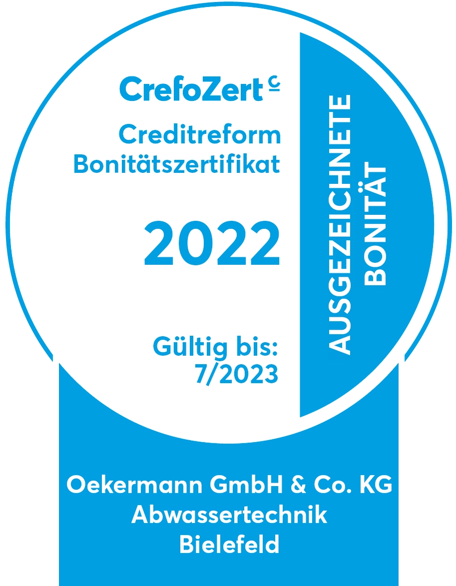 Bonitätszertifikat „CrefoZert“ 2022