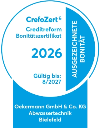 Bonitätszertifikat „CrefoZert“ 2026